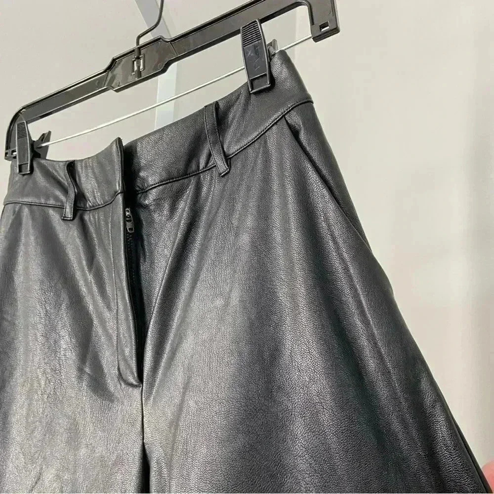 NWT Commando Faux Leather Wide Leg Trouser size XS - Picture 5 of 14